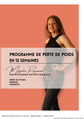 E-book perte de poids en 12 semaines